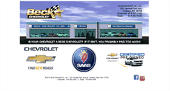 Desktop Screenshot of beckauto.com